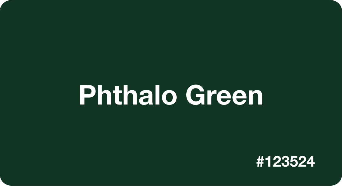 Phthalo Green Color: Best Practices, Color Codes, Palettes & More!
